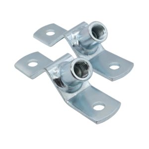 Angled Base Plate Zinc Plated M10/12 BP10A Welded Boss