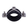 DWV Rubber Lined Stainless 316 Pipe Clamp