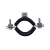MRS Stainless 316 Rubber Lined Pipe Clamp