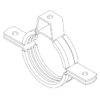 Medium Duty Rubber Lined Duct Clamp